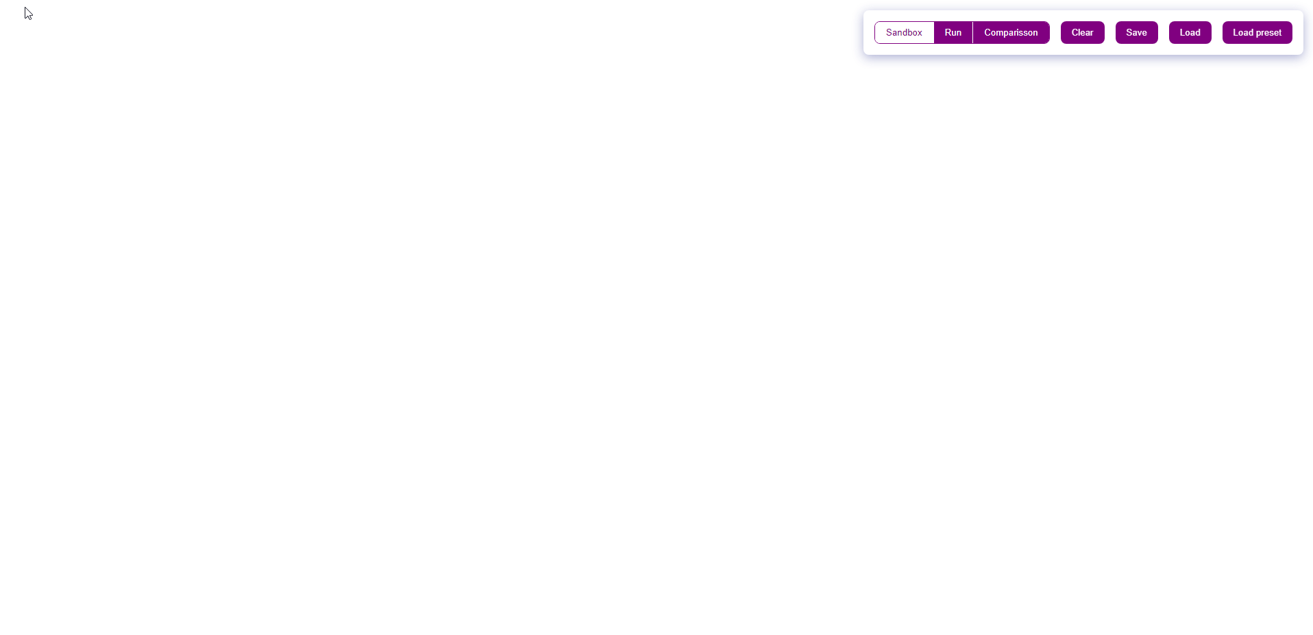 Video of Sandbox mode in use